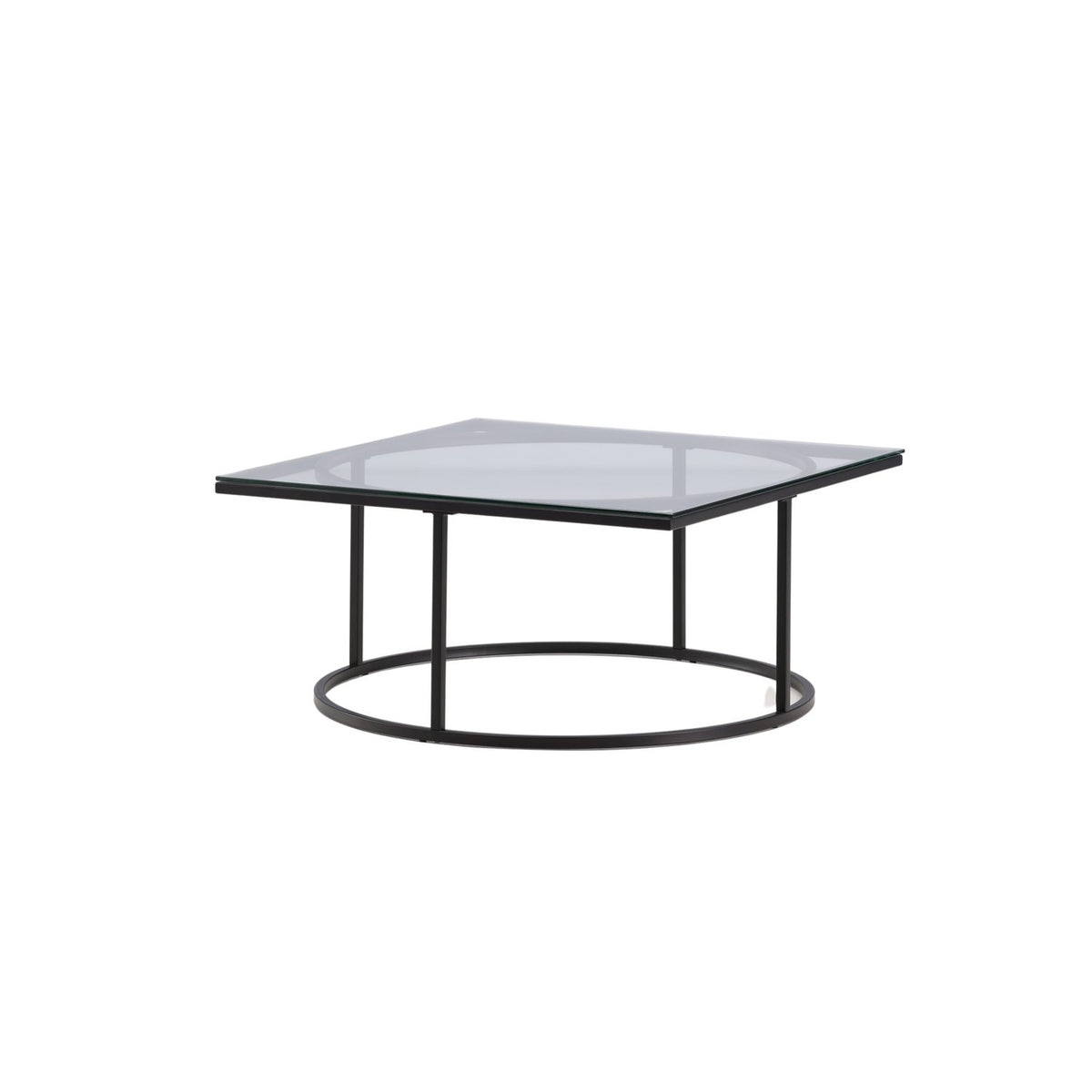 Skanör Soffbord Black, 90 x 90