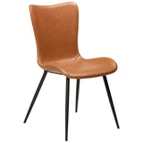 Medusa Stol Vintage Light Brown Art.Leather, Black