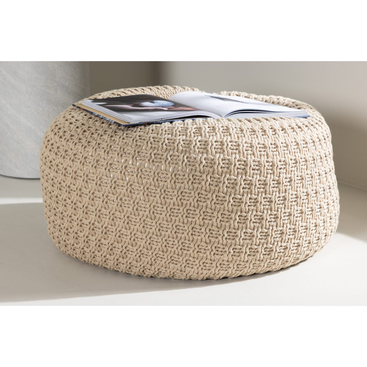 Sam Puff Beige, ⌀45