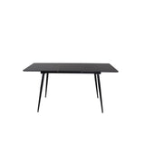 Silar Rektangulärt matbord Black, 120 x 80