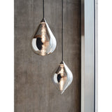 Flare Top Pendellampa Silver