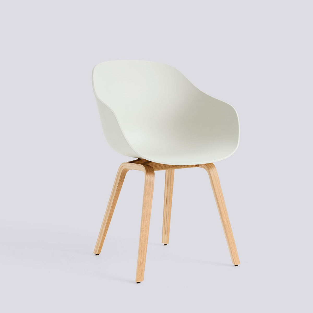 AAC 222 Stol Melange cream 2.0, ekfaner med vattenbaserad lack
