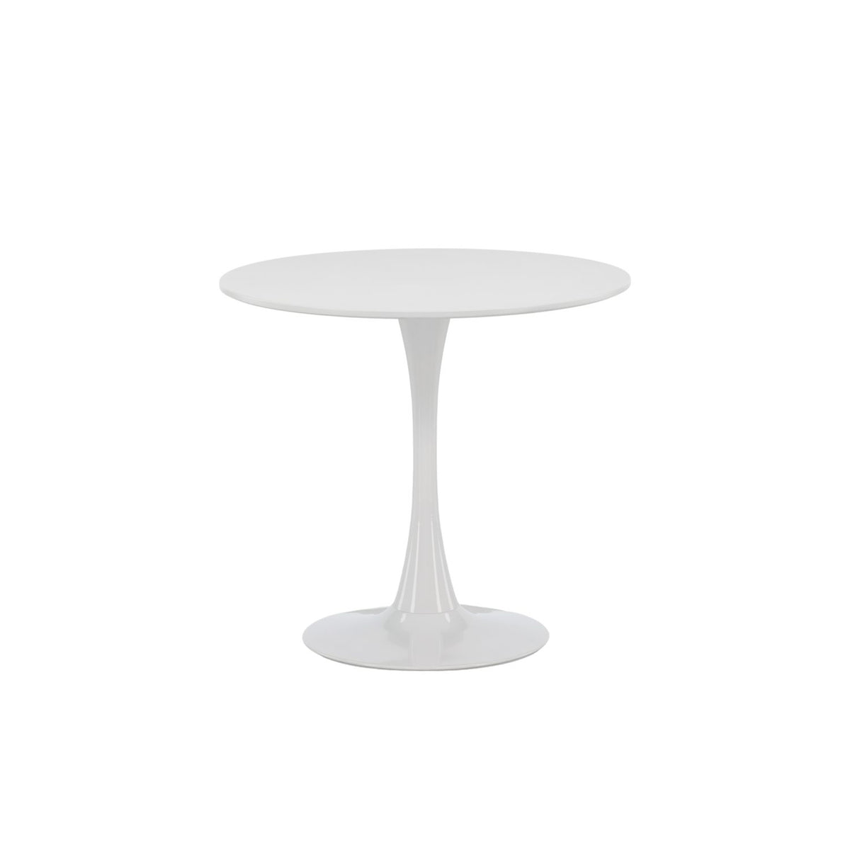 Hamden Runt matbord Vit, 80