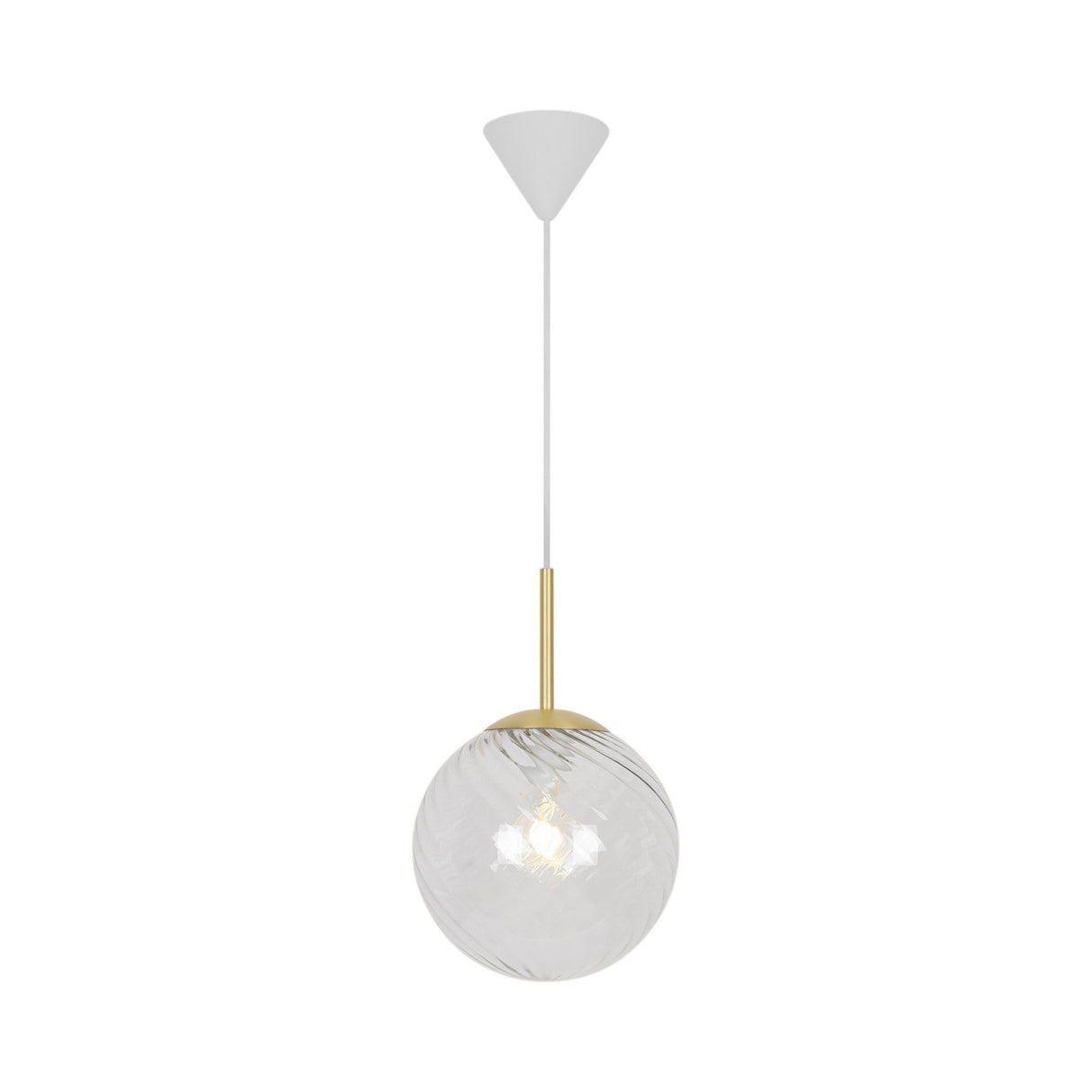 Chisell Mässing Taklampa 25 cm