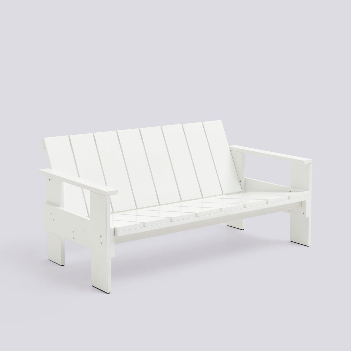 Crate Soffa White – massiv furu med vattenbaserad lack