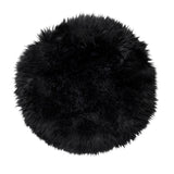 Gently Rund Sittplätt Black