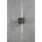 Cremona HP-LED 2x3W 13.5 cm Vägglampa Ute Antracit