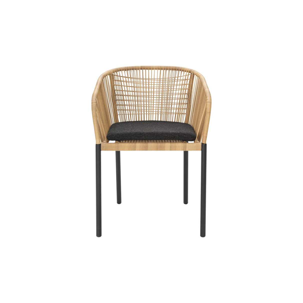 Delta Karmstol Svart/Teddy Black Natur