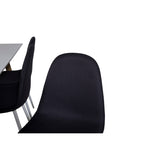 Polar, Polar Rektangulär matgrupp Svart,Vit, Natur,VIT, 180 x 90