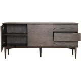 Karmöy 2+3 Sideboard Brunlackad