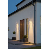 Modena GU10 Ned Transparent Vägglampa Ute Vit, 15.5 cm
