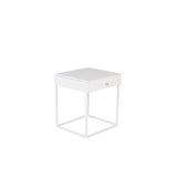 Bakal Sängbord Vit