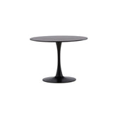 Glade Runt matbord Svart, MDF, ⌀100