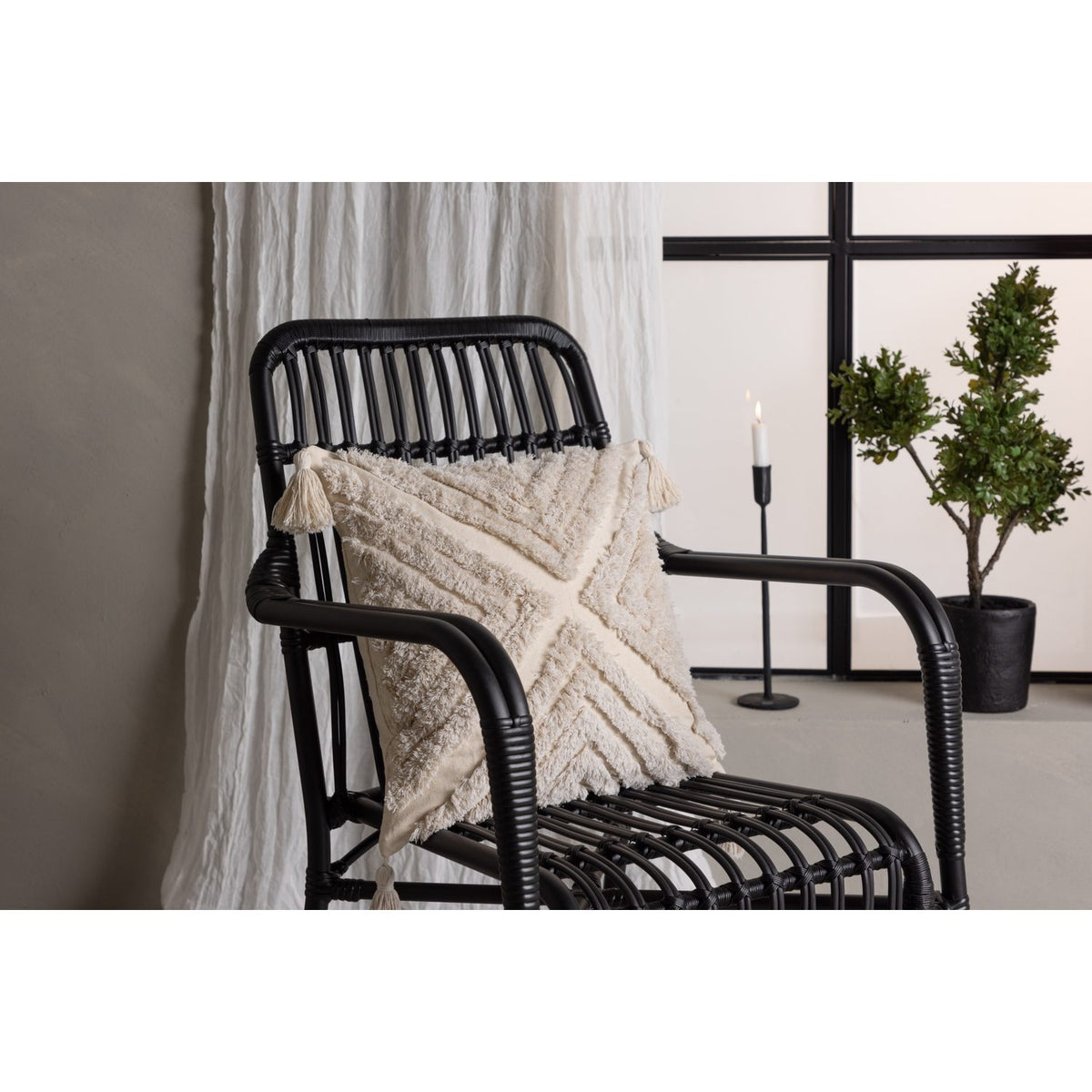 Lovis Kuddfodral Offwhite, 45 x 45