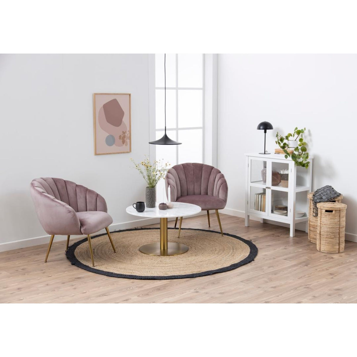 Corby Soffbord 45x80x80 cm