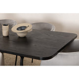 Uno, Berit Rektangulär matgrupp Svart