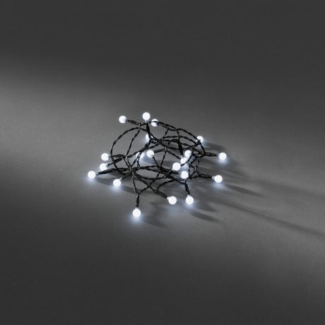 Cherry LED Timer 6h Ljusslinga Inomhus 20 Lampor (1.52m), Vit