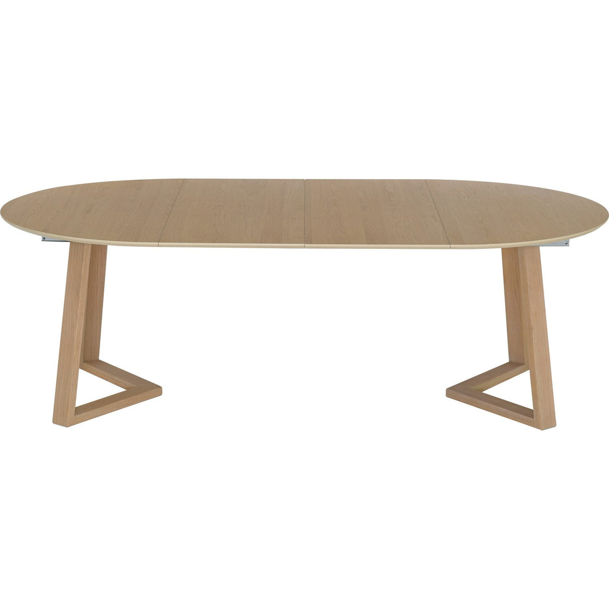 Borås ø130/230 cm Matbord Vitpigmenterad ek