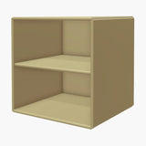 Charlotte Quadrant-vägghylla Oliv