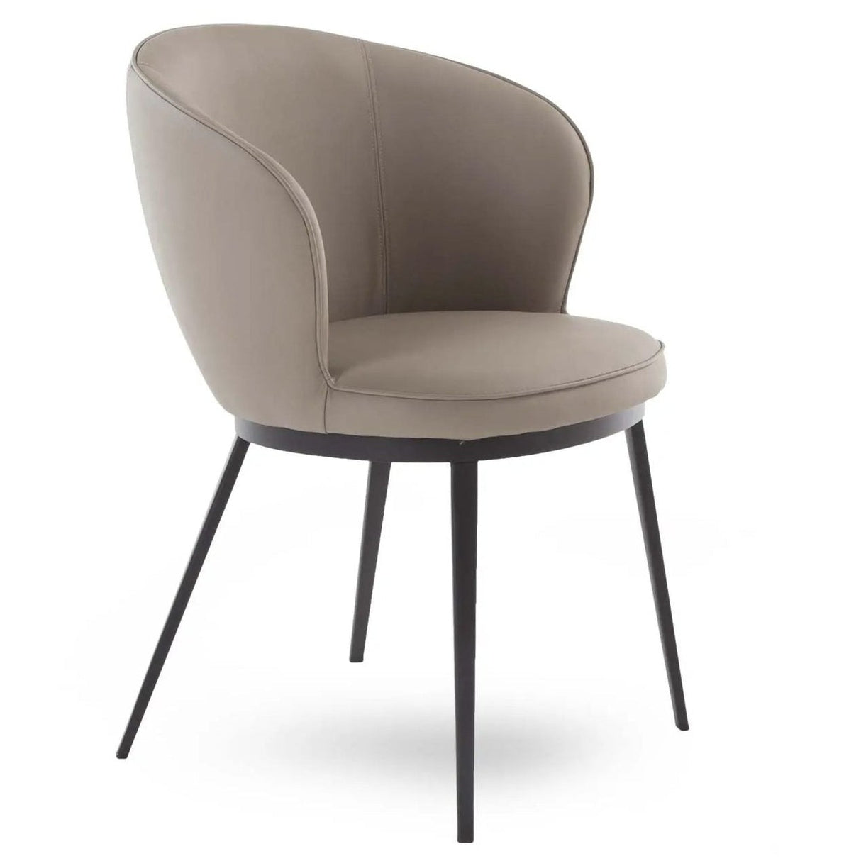 Novella Karmstol Konstläder Taupe