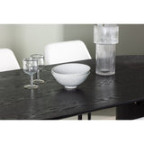 Isolde, Night Oval matgrupp Svart,Vit, Svart, 180 x 90