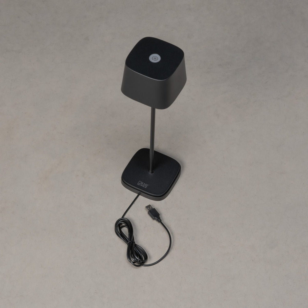 Capri bordslampa USB Bordslampa Ute/Inne Svart