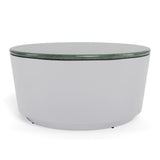 Plaza soffbord 80 cm Runt Grön