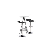 Bistro, Jonna Rund matgrupp Svart,Silver, Svart, ⌀60