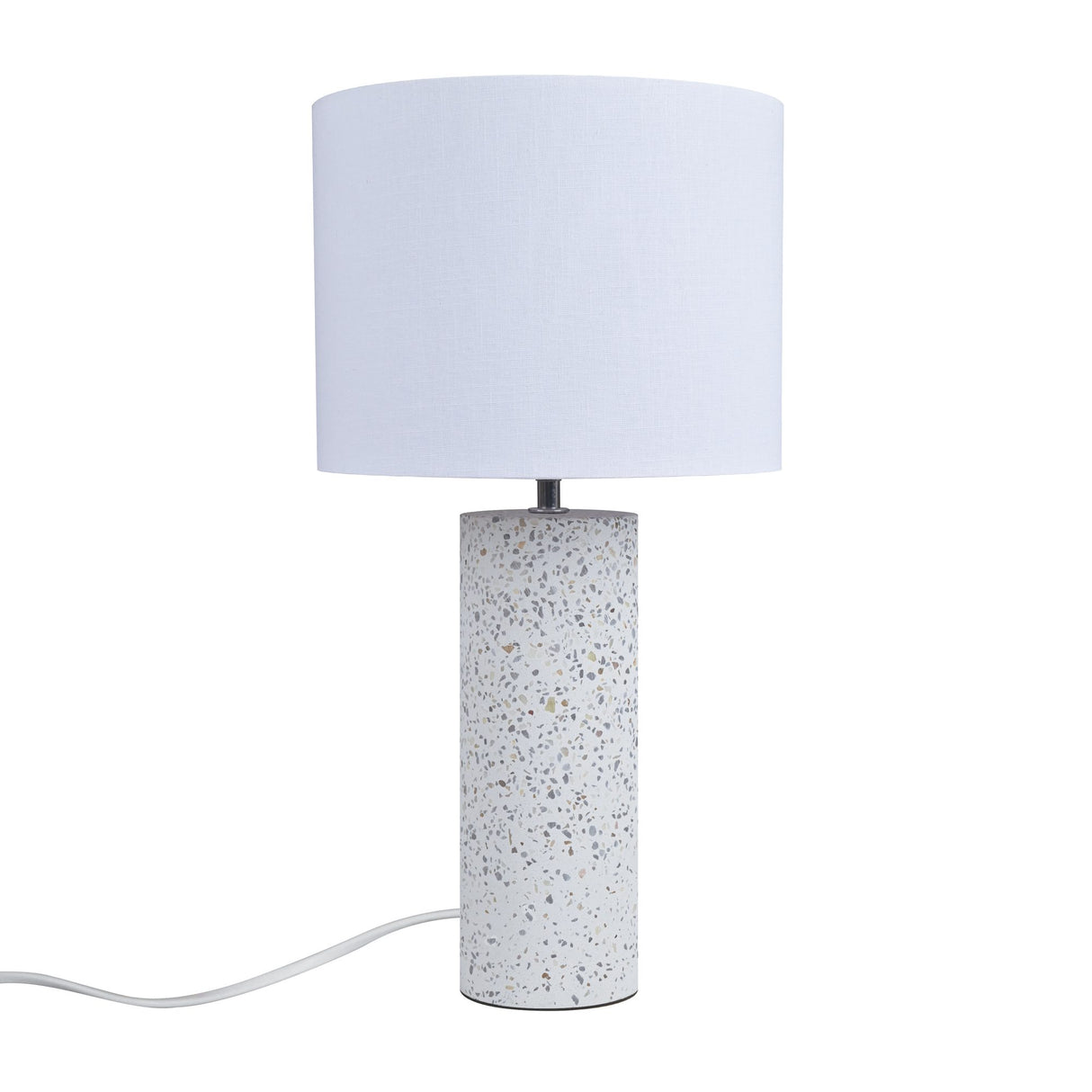 Antiga Vit Bordslampa