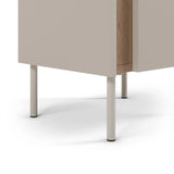 Lucile (45,5 x 47,8 x 35 cm) Nattduksbord Naturlig ek sandsten