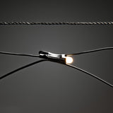 Nät 80x80 cm Varmvit LED Frost Sensor/timer 6/9 h Ljusslinga Ute