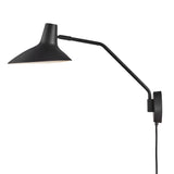 Darci Svängbar Svart Vägglampa