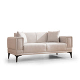 Monaco (170 x 85 x 77 cm) 2-sitssoffa Ecru