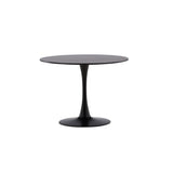 Glade Runt matbord Svart, MDF, ⌀100