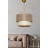 Mahón (33 x 24 cm) Beige kräm Krona