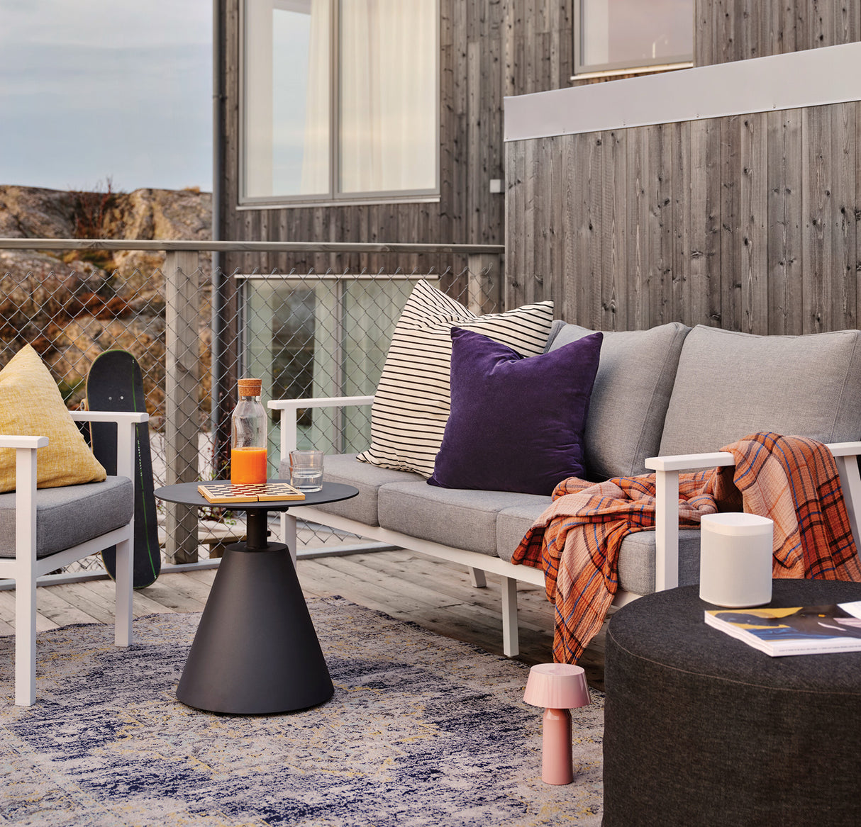 Samvaro 3-Sits Soffa Vit