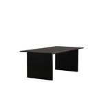 Vail Rektangulärt matbord Svart, MDF, 200 x 100