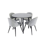 Plaza, Sammet Rund matgrupp