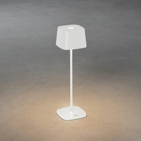 Capri bordslampa USB Bordslampa Ute/Inne Vit