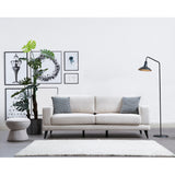 Nordic 3-sits (210 x 90 x 85 cm) Beige 3-sitssoffbädd
