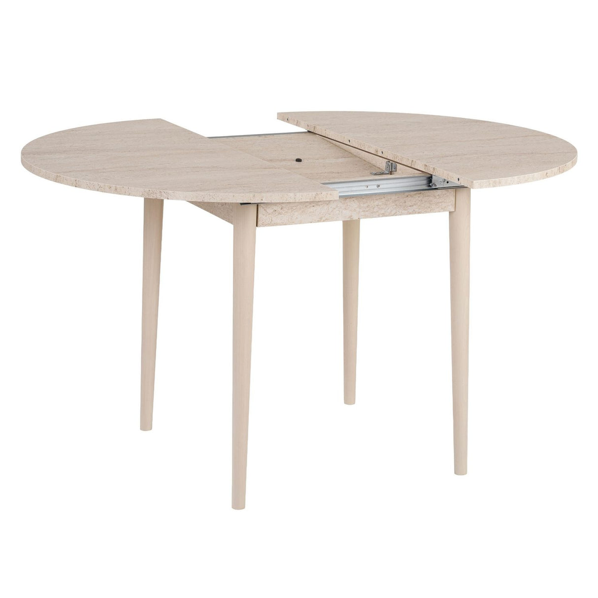 Ancona Utdragbart matbord Travertin Ek