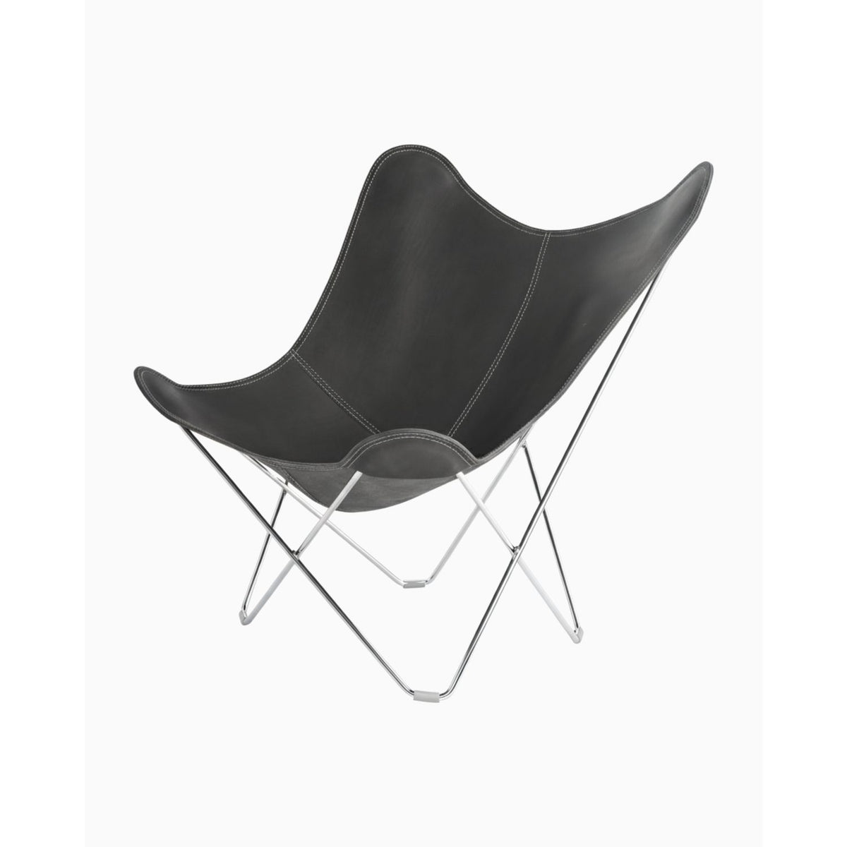 Pampa Mariposa Fåtölj Krom, Graphite