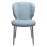 Glory Stol Blue Fog, Antique Brass