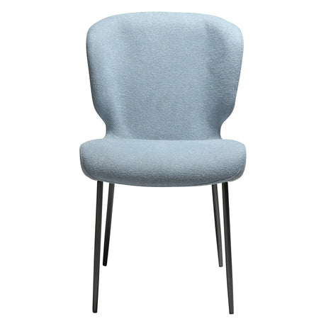 Glory Stol Blue Fog, Antique Brass