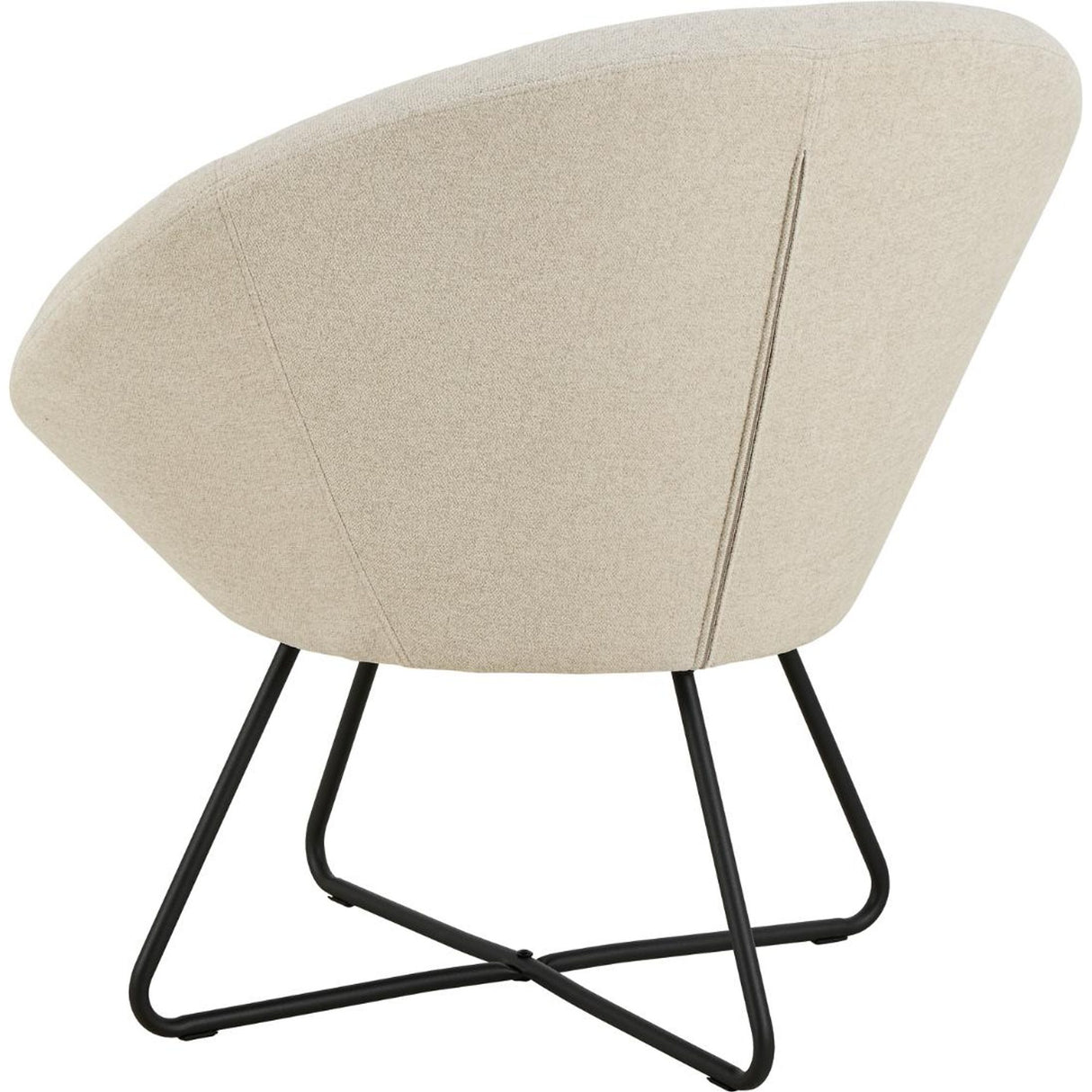 Center Loungefåtölj Apia tyg Beige