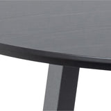 Orleans Matbord 75x120x120 cm Svart