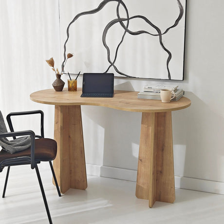Nicosia (120 x 75 x 60 cm) Skrivbord Sapphire Oak
