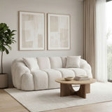 Octavio (199 x 70 x 80 cm) 2-sitssoffa Vit
