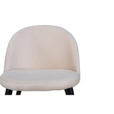 Sammet Matstol Beige,Svart, Polyesterlinne, 54 x 77 x 50