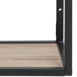 Seaford Vägghylla 91x75x20 cm Sonoma Ek